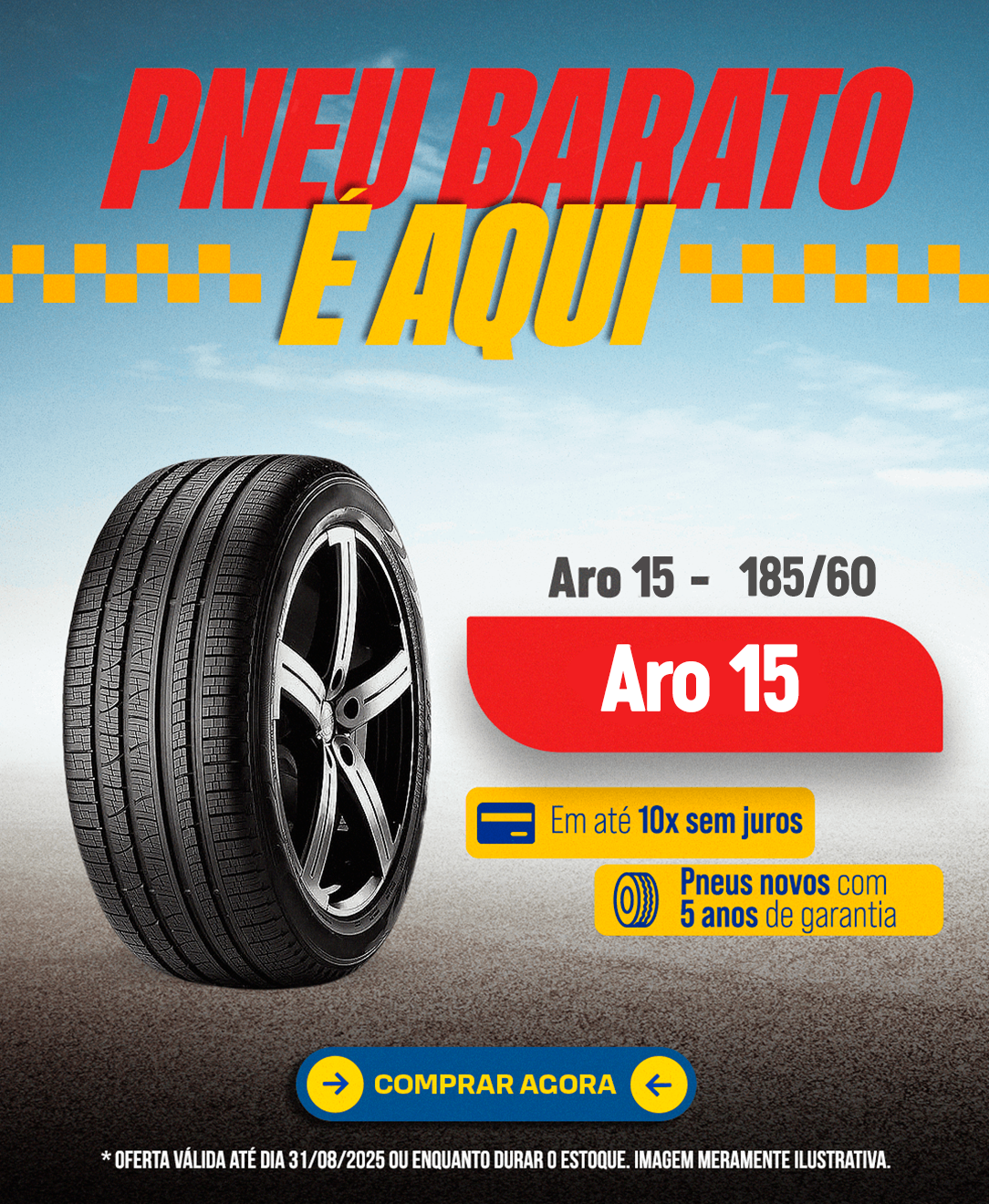 Pneu Aro 15
