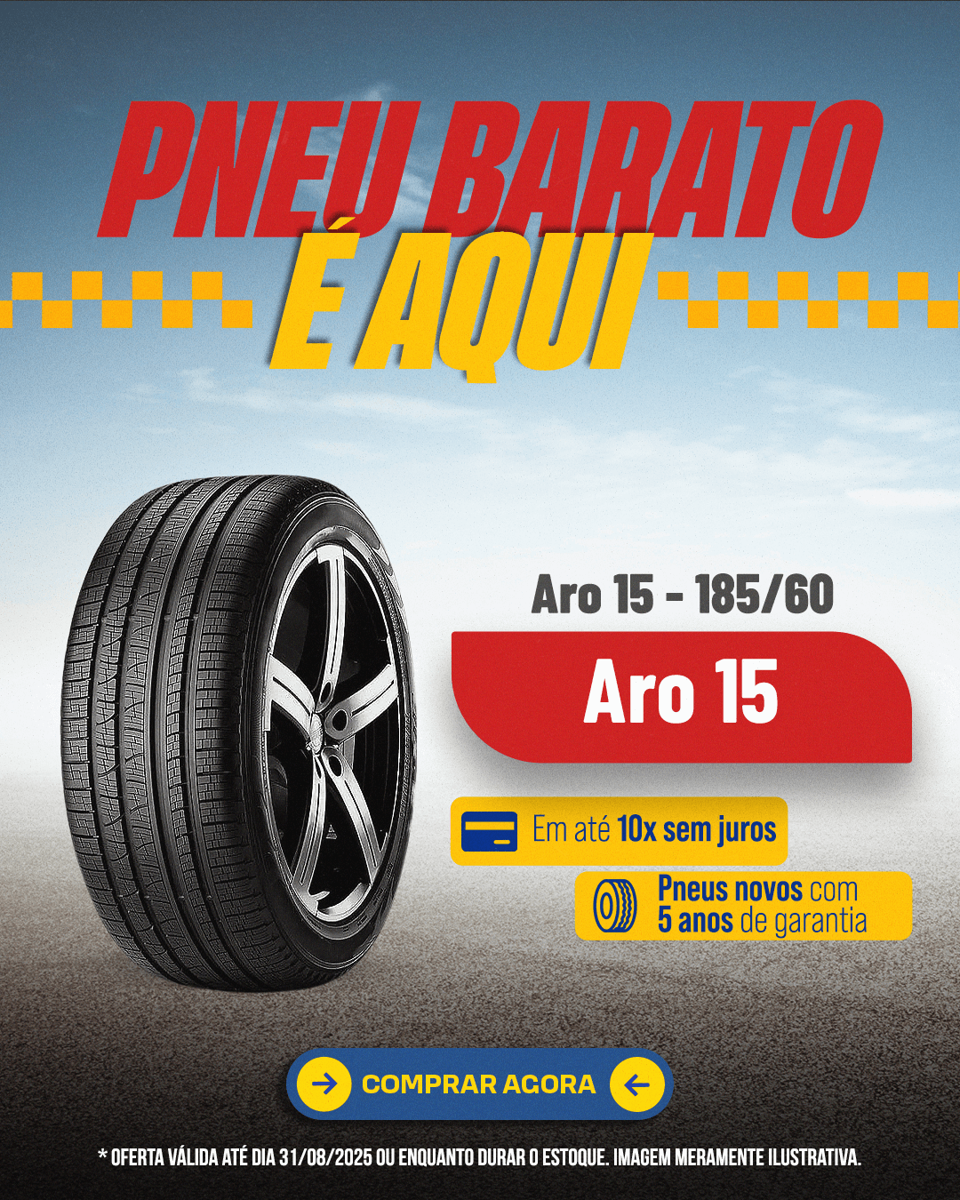 Pneu Aro 15