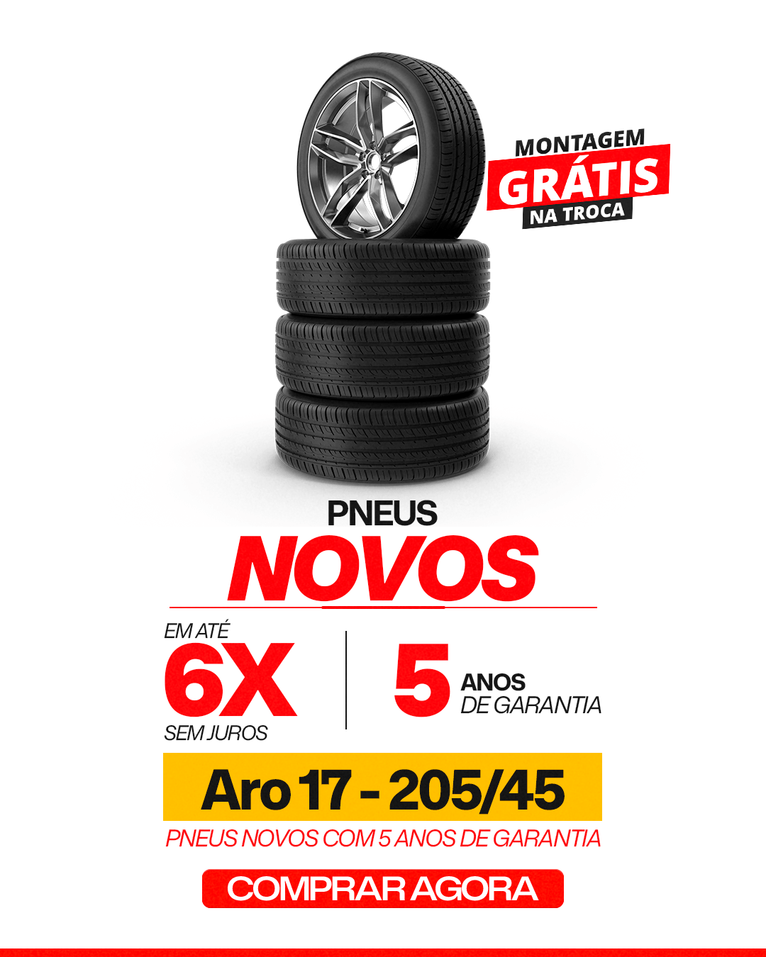 Pneu Aro 17